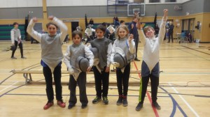 fencing beginners tournament