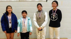 foil fencing medalists