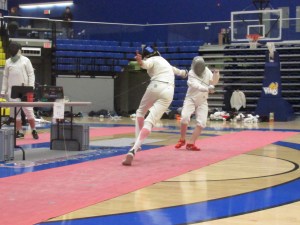 fencing fleche attack