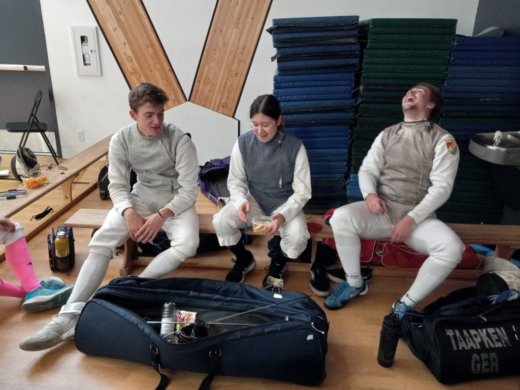 Whatever Jost said it was apparently hilarious