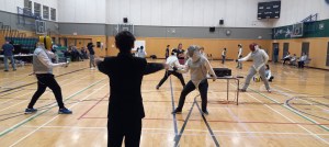 reffing at the 2023 November Beginners Invitational