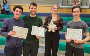 Beginners Invitational medalists photo